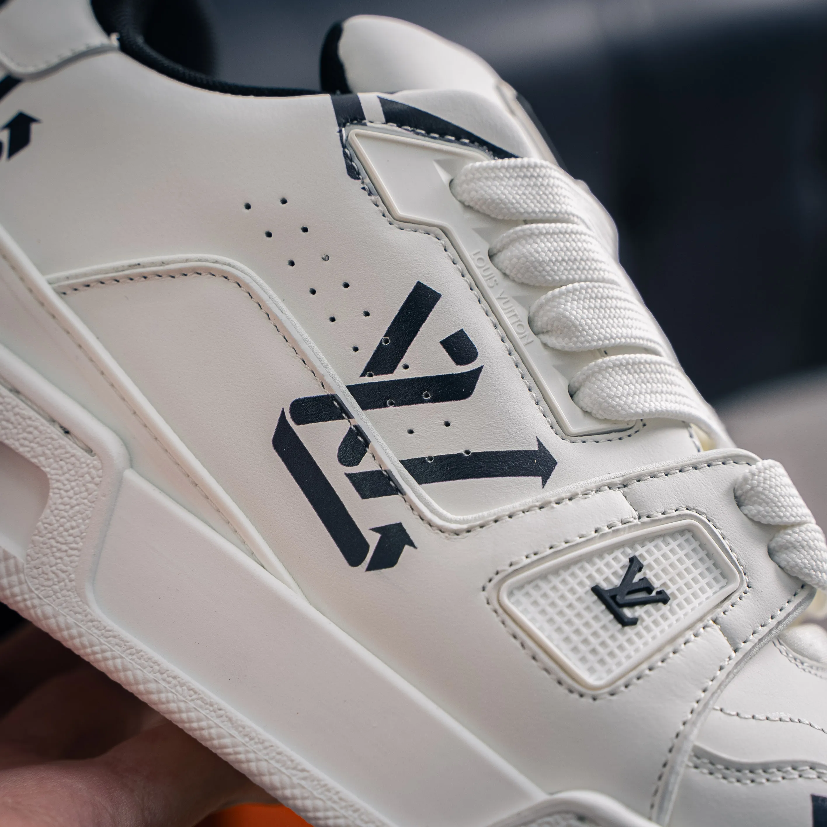 【VL 】 LOUIS VUITTON LV Trainer ✦ Cowhide Leather Monogram ，Retro ✦ #